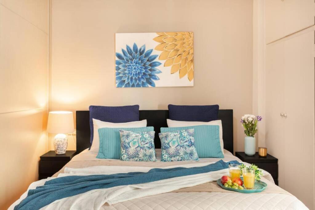 Stylish King Size Bed Apt Steps From Acropolis By Ghh Athen Exterior foto